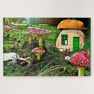 Kabouters waar de kleine mensen wonen Ierland Legpuzzel