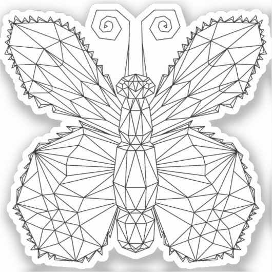 KAB's Design Custom-Cut Vinyl Sticker (Voorkant)