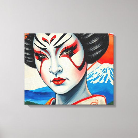 Kabuki 5 canvas afdruk (Voorkant)