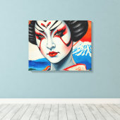 Kabuki 5 canvas afdruk (Insitu (Houten vloer))