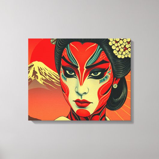 Kabuki 7 canvas afdruk (Voorkant)