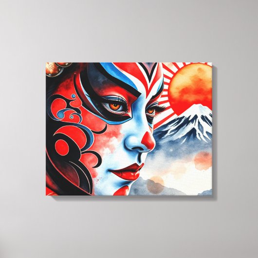 Kabuki 8 canvas afdruk (Voorkant)
