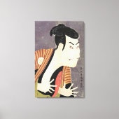 Kabuki Actor Ōtani Oniji als houtblok van Yakko Ed Canvas Afdruk (Voorkant)