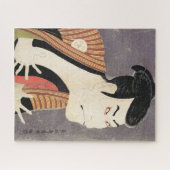 Kabuki Actor Ōtani Oniji als houtblok van Yakko Ed Legpuzzel (Horizontaal)