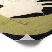 Kabuki Actor Ōtani Oniji als houtblok van Yakko Ed Poster (Hoek)