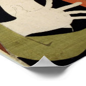 Kabuki Actor Ōtani Oniji als Yakko Edobei Woodbloc Poster (Hoek)