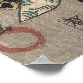 Kabuki Actors Triptych 1847 links Poster (Hoek)