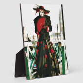 Kabuki Geisha Design Fotoplaat (Zijkant)