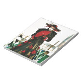 Kabuki Geisha Design Notitieblok (Linkerzijde)