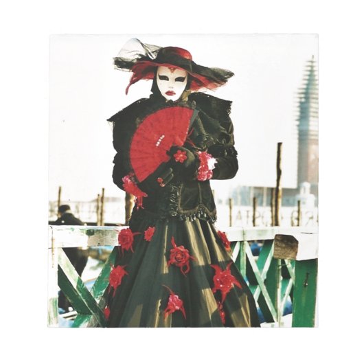 Kabuki Geisha Design Notitieblok (Voorkant)