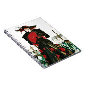 Kabuki Geisha Design Notitieboek (Rechterzijde)