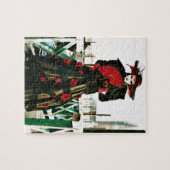 Kabuki Geisha Ontwerp Legpuzzel (Horizontaal)