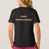Kabuki Granddochter Black T-Shirt (Achterkant)