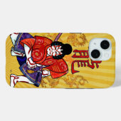 Kabuki Japanse Actor Folk Art Case-Mate iPhone Case (Achterkant (horizontaal))