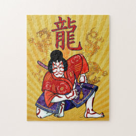 Kabuki Japanse Actor Folk Art Legpuzzel