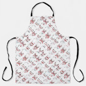 Kabuki Makeup-ontwerp Schort (Voorkant)