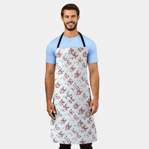 Kabuki Makeup-ontwerp Schort