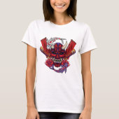 Kabuki Oni Mask en Koi Fish T-shirt (Voorkant)