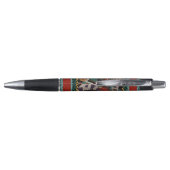 Kabuki Samurai Warriors Woodblock Pen (Achterkant)