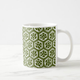Kabuki Style - Bloemen in Groen Koffiemok