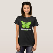 Kabuki Syndrome Awareness Month Lime Green Ribbon  T-shirt (Voorkant volledig)
