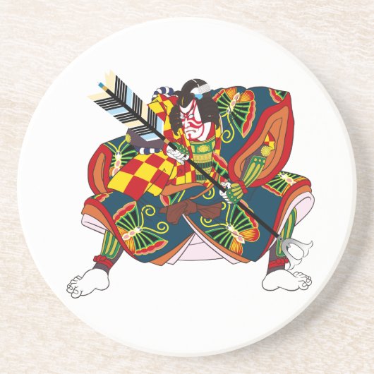 kabuki zandsteen onderzetter (Voorkant)