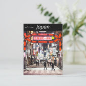 Kabukicho Shinjuku Japan Briefkaart (Staand voorkant)