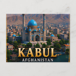 Kabul Afghanistan Historische Hoofdstad Reis 📍 Briefkaart