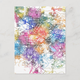 Kabul Afghanistan Stadsplattegrond Briefkaart