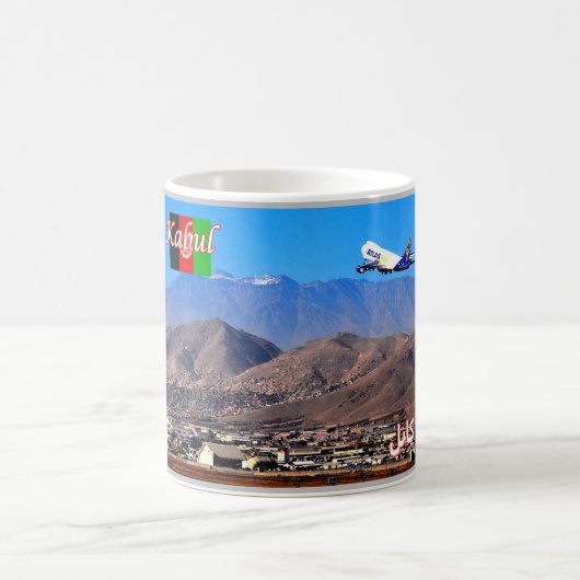 Kabul - Airport Magnet Koffiemok (Center)