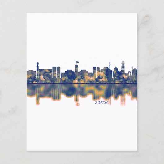 Kabul Skyline Flyer (Voorkant)