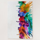 Kabul Skyline Legpuzzel (Verticaal)