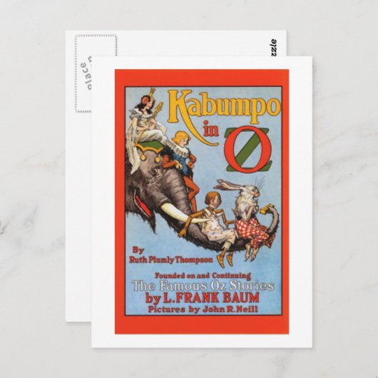 Kabumpo in Oz Briefkaart (Voorkant / Achterkant)