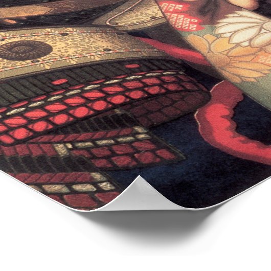 KABUTO BEER JAPAN SAMURAI Adverteren Poster (Hoek)