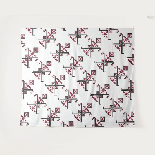 Kabyladief Wandkleed (Voorkant (horizontaal))