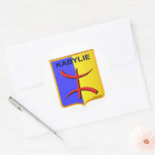 Kabylie Kabylamazigh Ronde Sticker (Envelop)