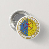 kabylie laicité ronde button 3,2 cm (Voorkant /achterkant)