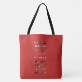 Kabylie shop tote bag (Voorkant)