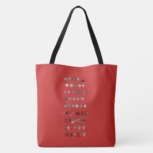 Kabylie shop tote bag (Achterkant)