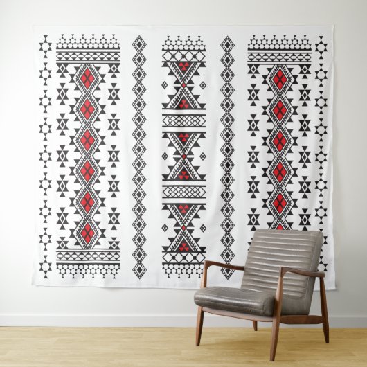 Kabylisch tapijt wandkleed (In Situ (horizontaal))