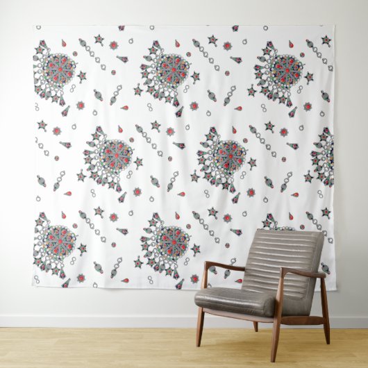 Kabyljuwelen Wandkleed (In Situ (horizontaal))