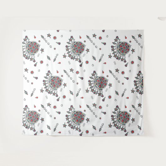 Kabyljuwelen Wandkleed (Voorkant (horizontaal))