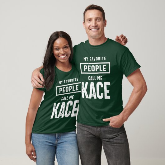 Kace Persoonlijke naam Birthday Gift T-shirt (Unisex)