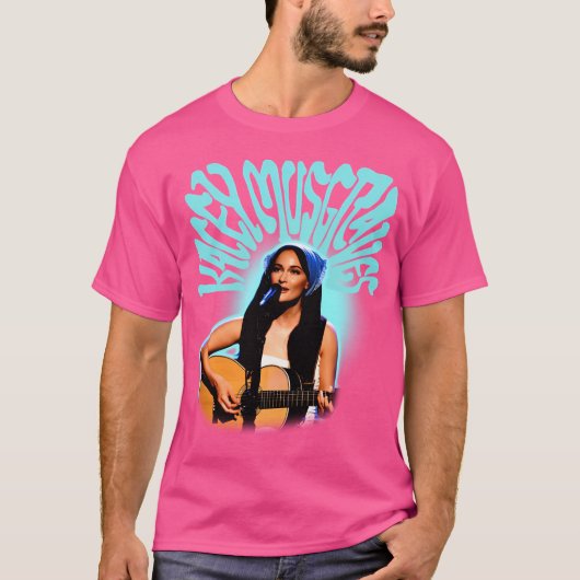 Kacey Musgraves - Blauwe gloed T-shirt (Voorkant)