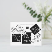 KACHAK GALERIE LOGO - BRIEFKAARTEN (Staand voorkant)