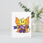 Kacheek Faerieland Player Briefkaart (Staand voorkant)