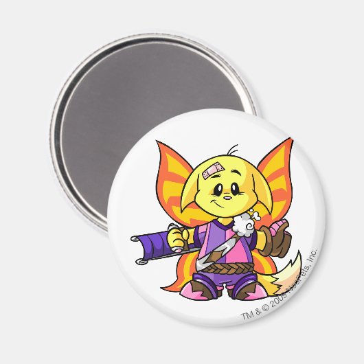 Kacheek Faerieland Player Magneet (Voorkant / Achterkant)