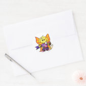 Kacheek Faerieland Player Ronde Sticker (Envelop)