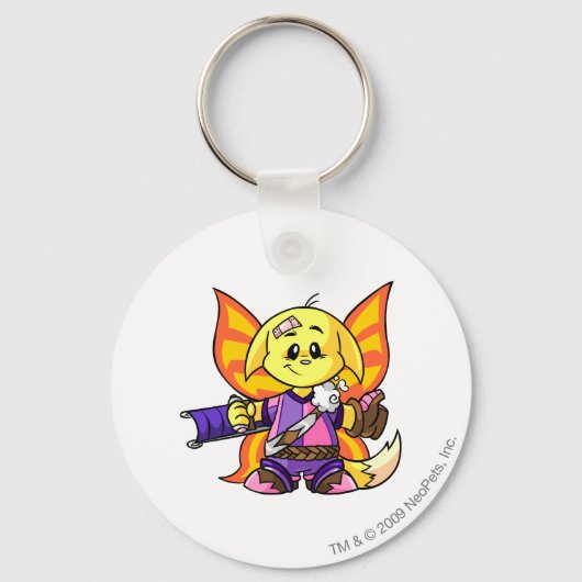 Kacheek Faerieland Speler Sleutelhanger (Voorkant)