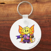 Kacheek Faerieland Speler Sleutelhanger (Voorkant)